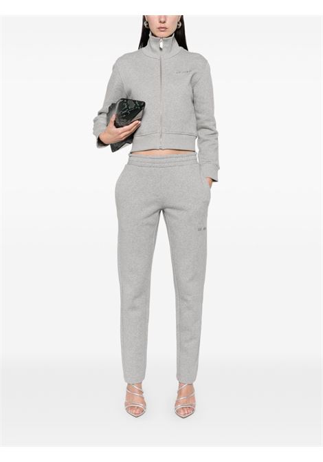 Grey zip-up sweatshirt The attico - women THE ATTICO | 250WCF00022JJF003AA183